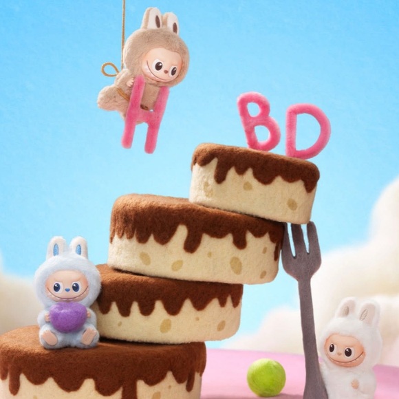 Letter N - New V4 THE MONSTERS LABUBU PIN FOR LOVE SERIES VINYL PLUSH PENDANT - Picture 6 of 9